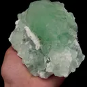 Natural Large Green Fluorite Mineral Specimen,High Quality Specimen,XIANGHUALING,HUNAN,CHINA(136*109*65mm) - image 3
