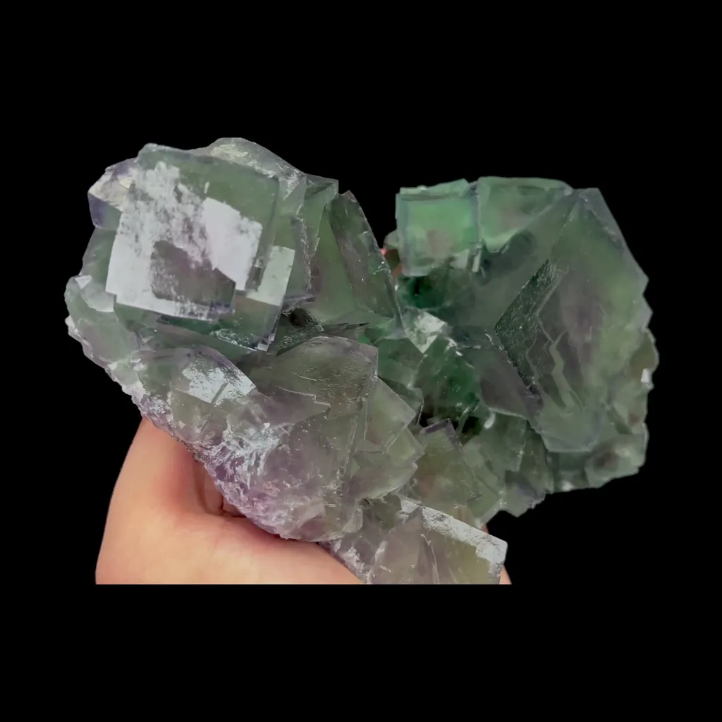 Natural Large Green Fluorite Mineral Specimen,High Quality Specimen,XIANGHUALING,HUNAN,CHINA(170*120*59mm) - image 3