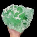 Natural Large Green Fluorite Mineral Specimen,High Quality Specimen,ZHEJIANG,CHINA(220*175*60mm) - image 1
