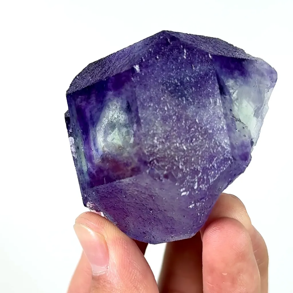 Natural Large Purple Fluorite Mineral Specimen,High Quality Specimen,ZHEJIANG,CHINA(48*48*44mm) - image 3