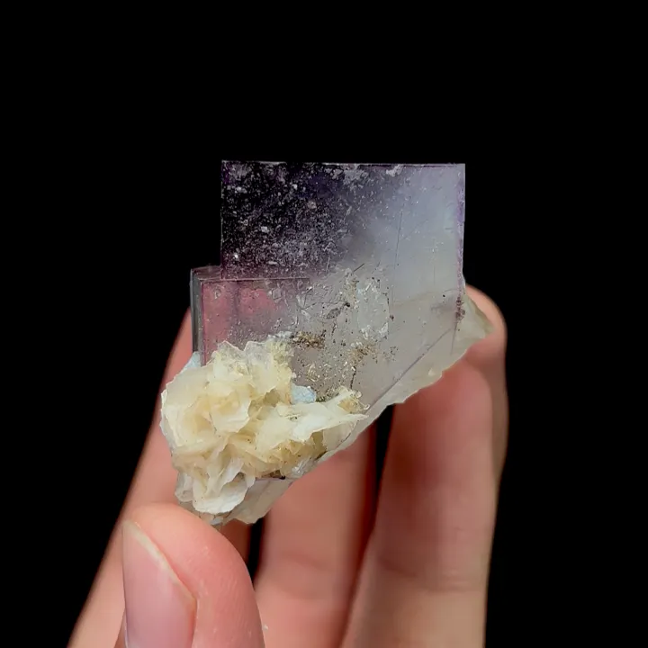 Natural Lucency Clear Fluorite,Cube Mineral Specimen: YAOGANGXIAN (50*45*30mm) - image 5