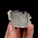 Natural Lucency Clear Fluorite,Cube Mineral Specimen: YAOGANGXIAN (50*45*30mm) - image 4