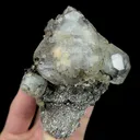 Natural Magnetite and Fluorite,Mineral Specimen:NEIMENG (100*60*90mm) - image 2