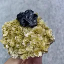Natural Magnetite and Mica Flakes Symbiosis comes from Xuebaoding,Hunan 85*80*40MM - image 2