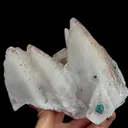 Natural Malachite and Calcite, Mineral Specimen:Shuikoushan,Hunan (135*110*90MM) - image 3