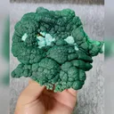 Natural Malachite comes from Guilin,Guangxi 115*100*45MM - image 3