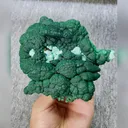 Natural Malachite comes from Guilin,Guangxi 115*100*45MM - image 1
