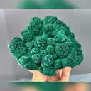 Natural Malachite comes from Guilin,Guangxi 130*30*110MM - image 1