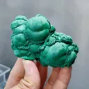 Natural Malachite comes from Guilin,Guangxi 75*30*45MM - image 4