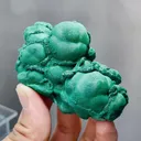 Natural Malachite comes from Guilin,Guangxi 75*30*45MM - image 1