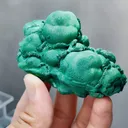 Natural Malachite comes from Guilin,Guangxi 75*30*45MM - image 2