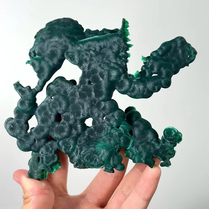 Natural Malachite, Mineral Specimen:Guangxi,China (120*120*25MM) image