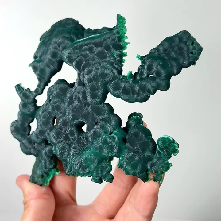 Natural Malachite, Mineral Specimen:Guangxi,China (120*120*25MM) - image 2