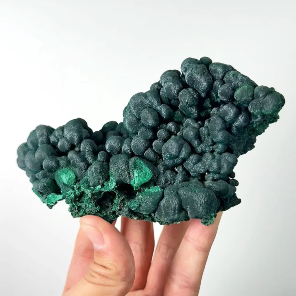 Natural Malachite, Mineral Specimen:Guangxi,China (130*70*50MM) image