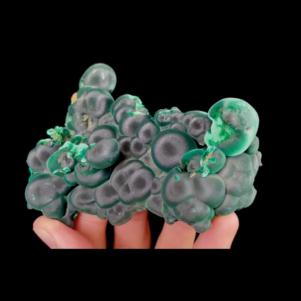 Natural Malachite, Mineral Specimen:Guilin,Guangxi (105*80*30MM) image