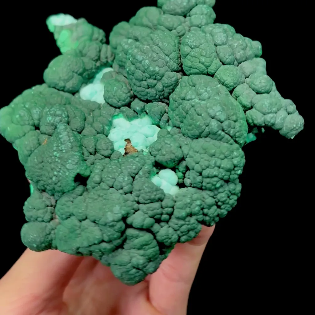Natural Malachite Mineral Specimen,High Quality Specimen,GUILIN,GUANGXI,CHINA(115*100*45mm) - image 2