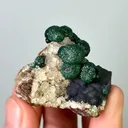 Natural Malachite & Quartz,Mineral Specimen:Guangxi,China (35*30*35mm) - image 3