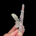Natural Mango Quartz and Specularite, Mineral Specimen:Jinlong,Guangdong (45*30*85MM) - image 2