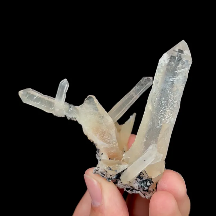 Natural Mango Quartz and Specularite, Mineral Specimen:Jinlong,Guangdong (75*40*70MM) - image 3