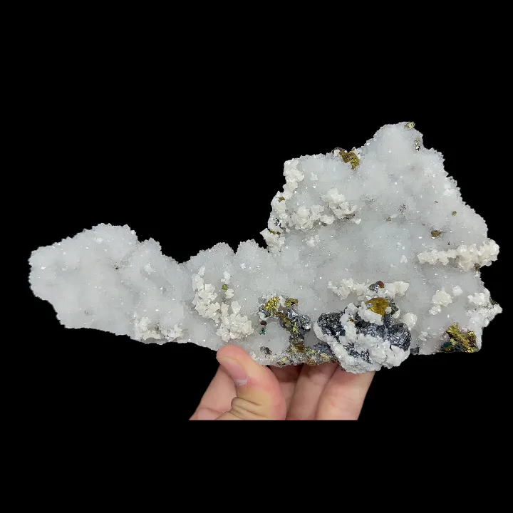 Natural Marmatite and Dolomite and Quartz, Mineral Specimen:Jiangxi,China (200*95*50MM) - image 5