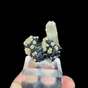 Natural Marmatite and Quartz, Mineral Specimen: Inner Mongolia,China (30*30*20MM) - image 2
