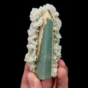 Natural Matcha Crystal and Calcite,Columnar Mineral Specimen:NEIMENGGU,China (10*100*30mm) - image 4