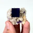 Natural Matrix Fluorite and Dolomite, Mineral Specimen:Xinjiang,China (40*35*25MM) - image 1