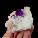 Natural Matrix Fluorite and Dolomite, Mineral Specimen:Xinjiang,China (65*45*35MM) - image 3