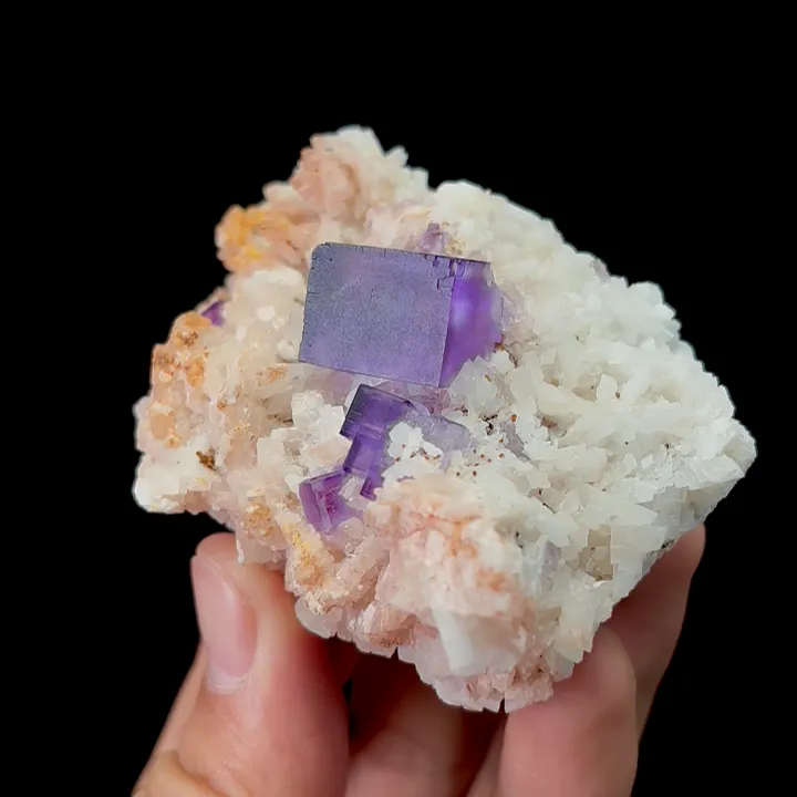 Natural Matrix Fluorite and Dolomite, Mineral Specimen:Xinjiang,China (65*45*35MM) - image 2