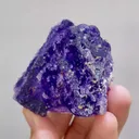 Natural Matrix Fluorite and Dolomite Symbiosis comes from Xinjiang,China 65*60*50MM - image 3