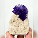 Natural Matrix Fluorite and Dolomite,Mineral Specimen:Xinjiang,China (45*55*35MM) - image 1