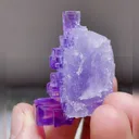 Natural Matrix Fluorite comes from Xinjiang,China 20*25*35MM - image 4