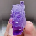 Natural Matrix Fluorite comes from Xinjiang,China 20*25*35MM - image 1