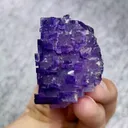 Natural Matrix Fluorite comes from Xinjiang,China 35*45*30MM - image 3