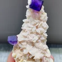 Natural Matrix Fluorite comes from Xinjiang,China 50*20*85MM - image 2