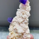 Natural Matrix Fluorite comes from Xinjiang,China 50*20*85MM - image 1