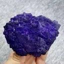 Natural Matrix Fluorite comes from Xinjiang,China 75*60*50MM - image 7