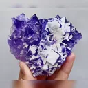 Natural Matrix Fluorite comes from Xinjiang,China 95*80*40MM - image 1