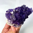Natural Matrix Fluorite, Mineral Specimen: Xinjiang,China (115*75*50MM) - image 2