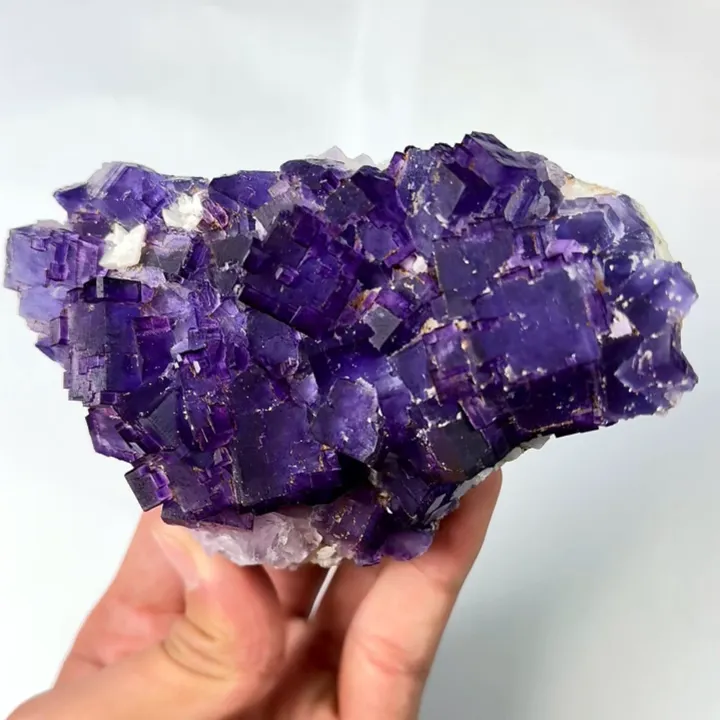 Natural Matrix Fluorite, Mineral Specimen: Xinjiang,China (115*75*50MM) - image 3