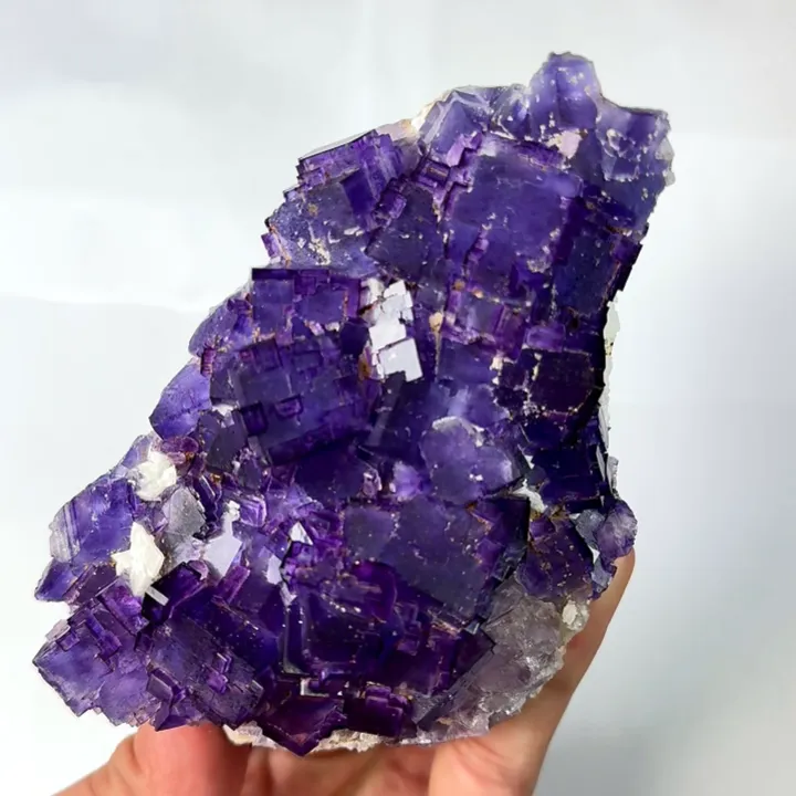 Natural Matrix Fluorite, Mineral Specimen: Xinjiang,China (115*75*50MM) - image 5