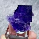 Natural Matrix Fluorite, Mineral Specimen: Xinjiang,China (30*30*25MM) - image 1