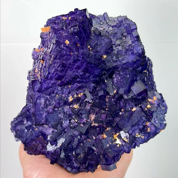 Natural Matrix Fluorite, Mineral Specimen:Xinjiang,China (160*150*85MM) - image 7