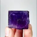 Natural Matrix Fluorite, Mineral Specimen:Xinjiang,China (30*25*25MM) - image 1