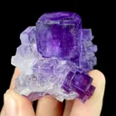 Natural Matrix Fluorite, Mineral Specimen:Xinjiang,China (35*45*35MM) - image 5