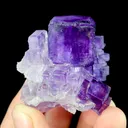 Natural Matrix Fluorite, Mineral Specimen:Xinjiang,China (35*45*35MM) - image 6