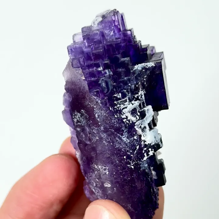 Natural Matrix Fluorite, Mineral Specimen:Xinjiang,China (40*65*30MM) - image 3