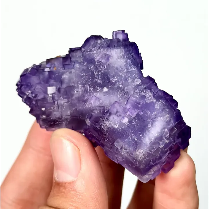 Natural Matrix Fluorite, Mineral Specimen:Xinjiang,China (50*35*20MM) - image 4