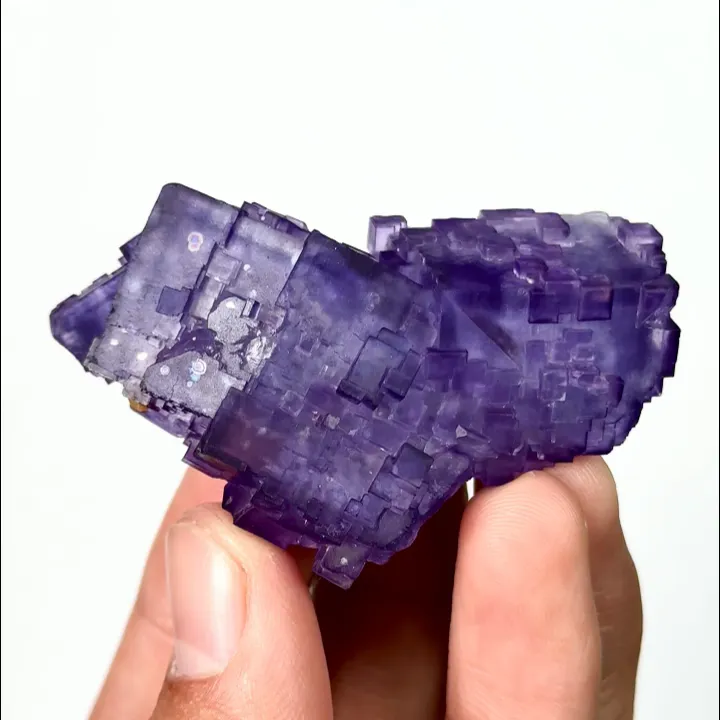 Natural Matrix Fluorite, Mineral Specimen:Xinjiang,China (50*35*20MM) image