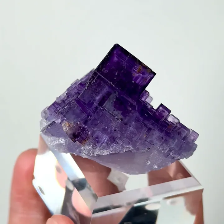 Natural Matrix Fluorite, Mineral Specimen:Xinjiang,China (50*40*40MM) - image 4